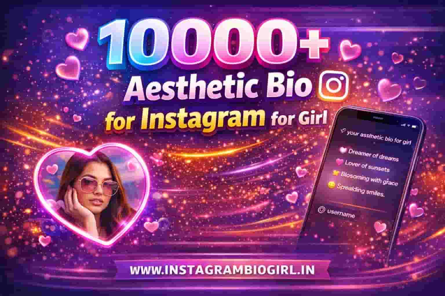 10000+ Aesthetic Bio for Instagram for Girl