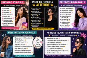 1799+ Royal attitude 👑🔥✨💥 insta bio for girls love 2026 (copy & Paste)