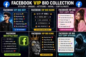 facebook vip bio