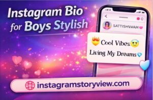 instagram bio for boys stylish