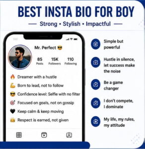 Best Insta Bio for Boy Alanroy5709