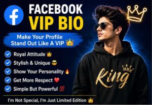 Facebook VIP Bio