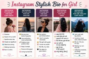 Instagram Stylish Bio for Girl