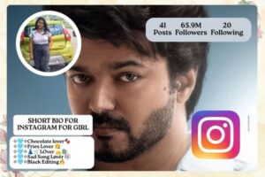 SHORT BIO FOR INSTAGRAM FOR GIRL